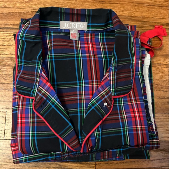 J. Crew Long sleeve cotton poplin pajama set - Picture 3 of 11
